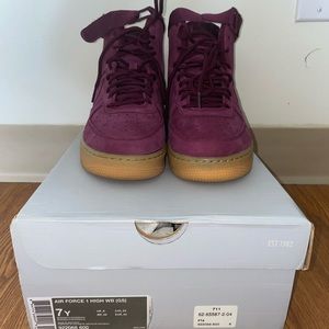 Nike Bordeaux 1s size 7 youth